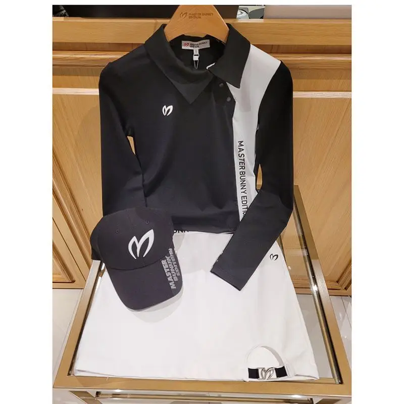 Golf Equipment Women - Pakaian Golf Wanita Lengan Panjang Asli