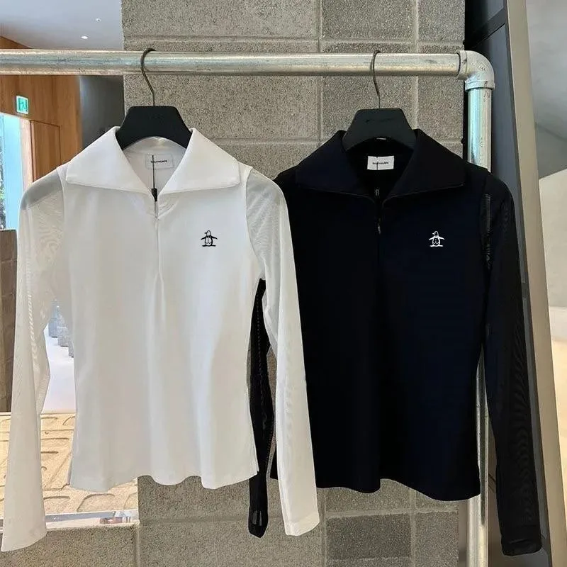 Golf Equipment Women - Pakaian Golf Wanita Lengan Panjang Merek