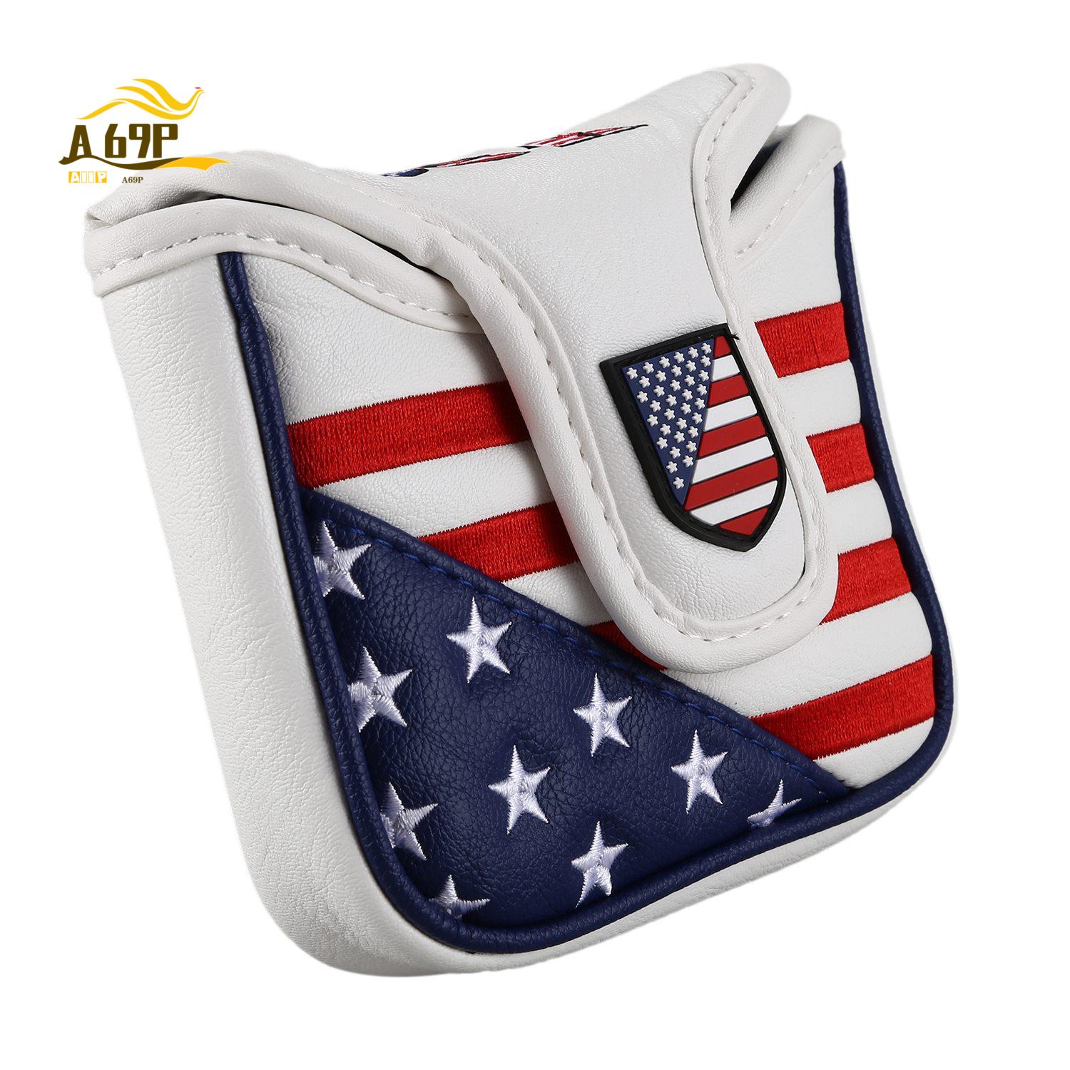 Putter Mallet Blade - A69P-PU Golf Mallet Putter Cover Headcover