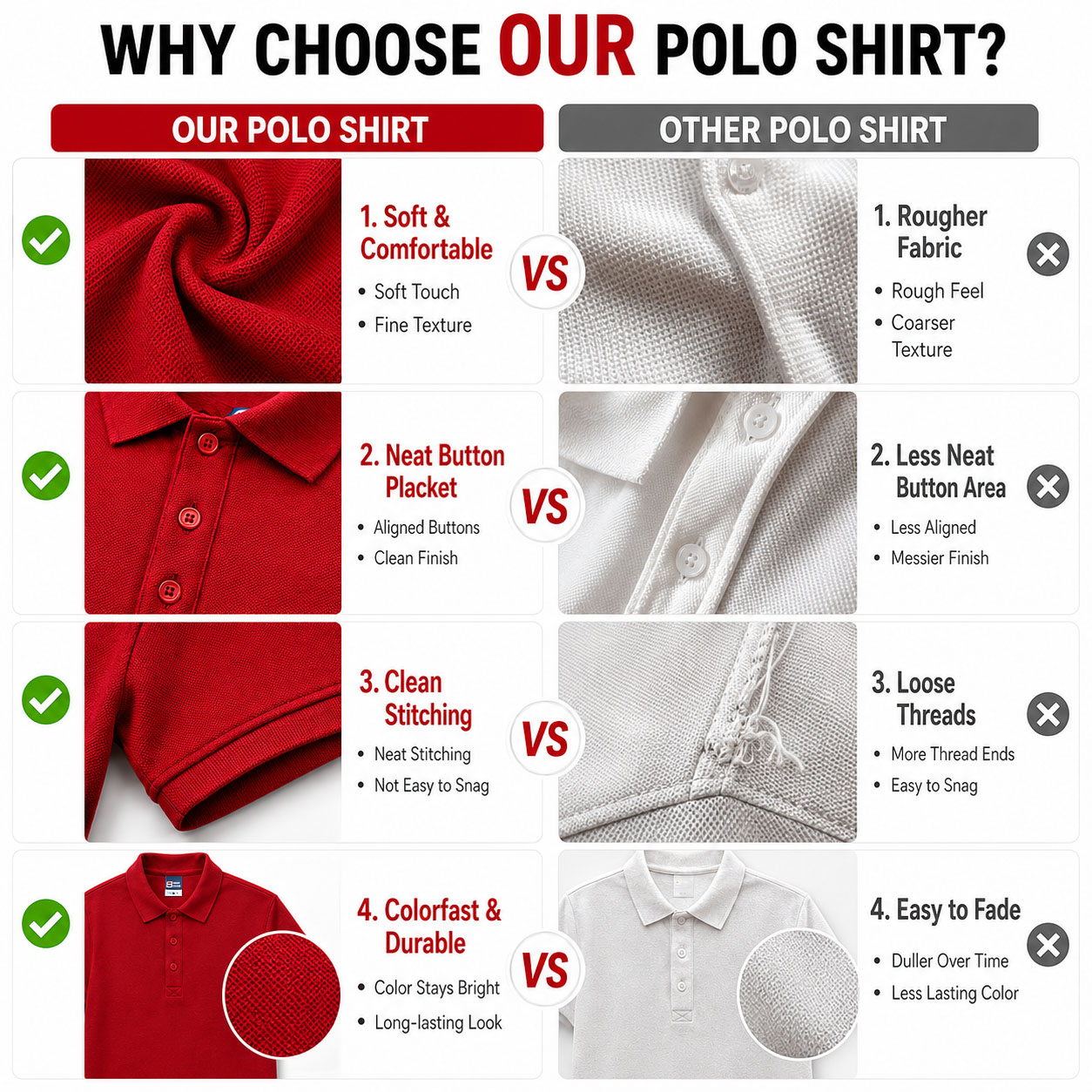 Kaos Polo Logo Kustom Pria Wan - Golf Equipment Women ulasan dan harga
