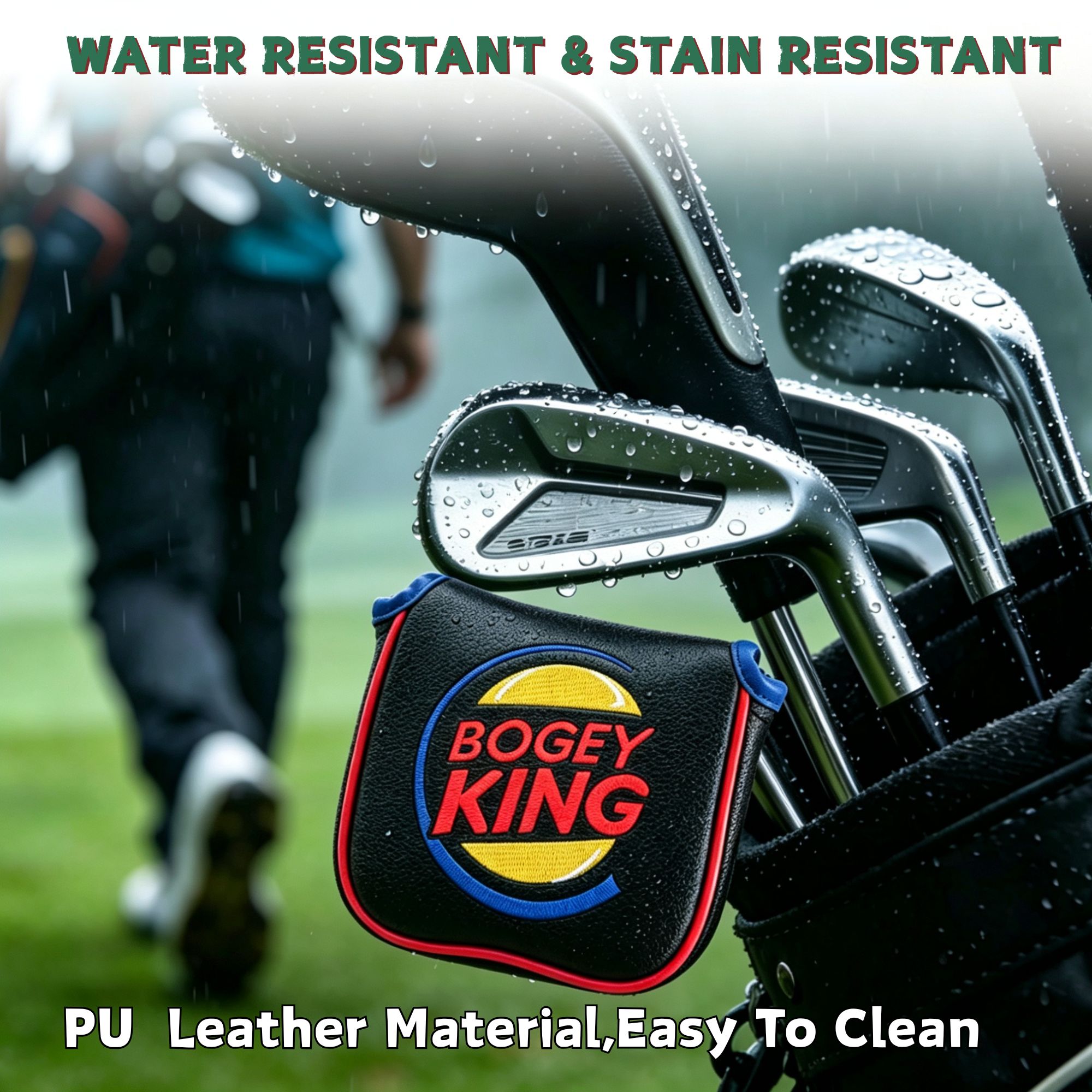 Penutup Kepala Stik Golf Lucu  - Putter Mallet Blade ulasan dan harga