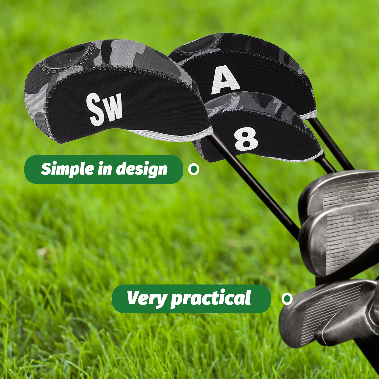10 Buah Sarung Putter Neoprene - Putter Mallet Blade ulasan dan harga